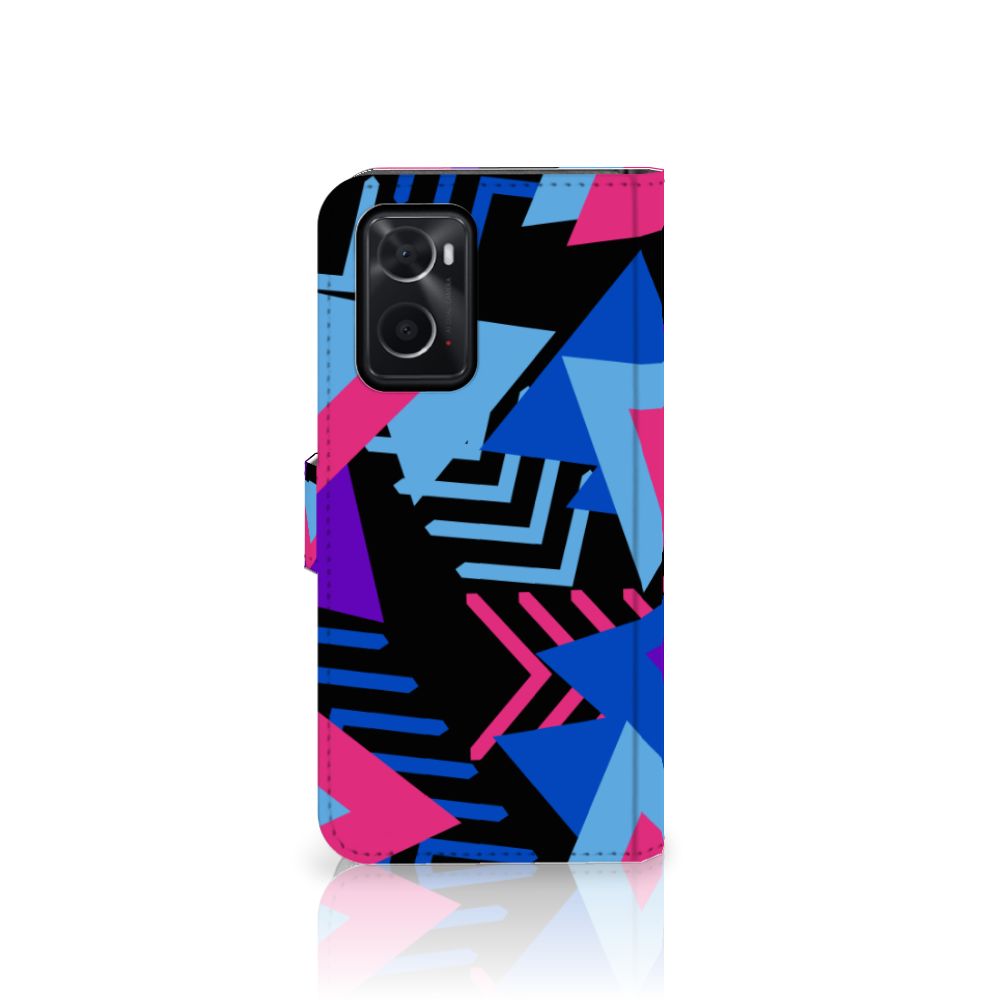 OPPO A76 | A96 Book Case Funky Triangle