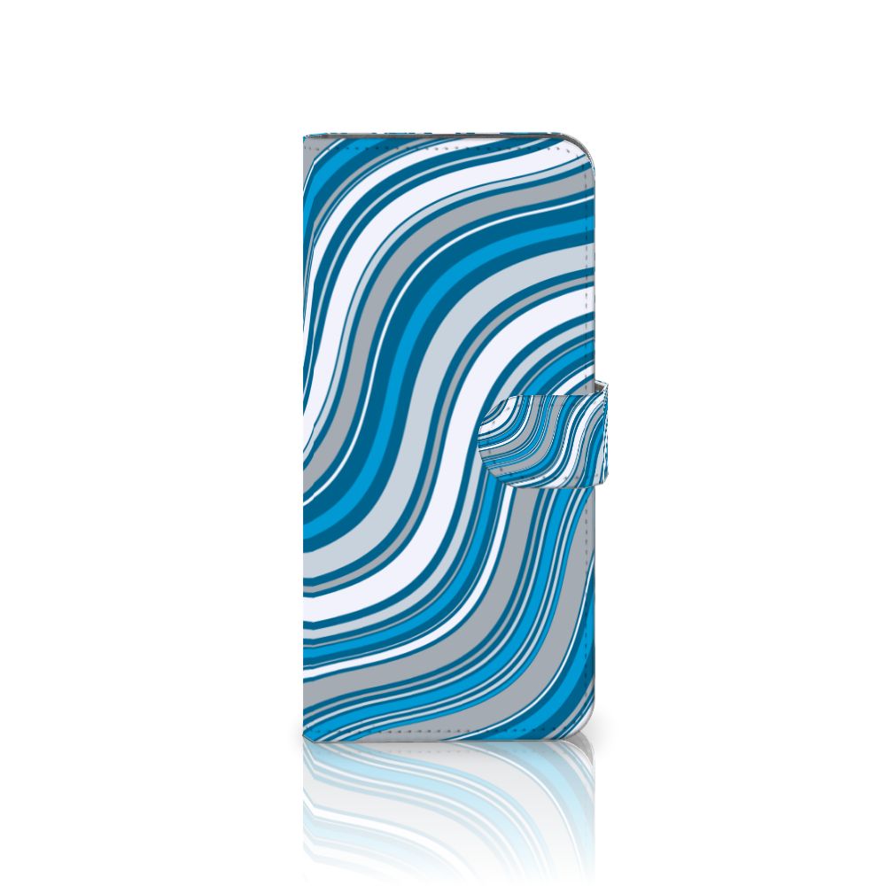 Motorola Edge 20 Lite Telefoon Hoesje Waves Blue