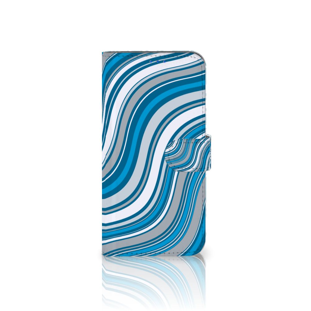OPPO Reno6 5G Telefoon Hoesje Waves Blue