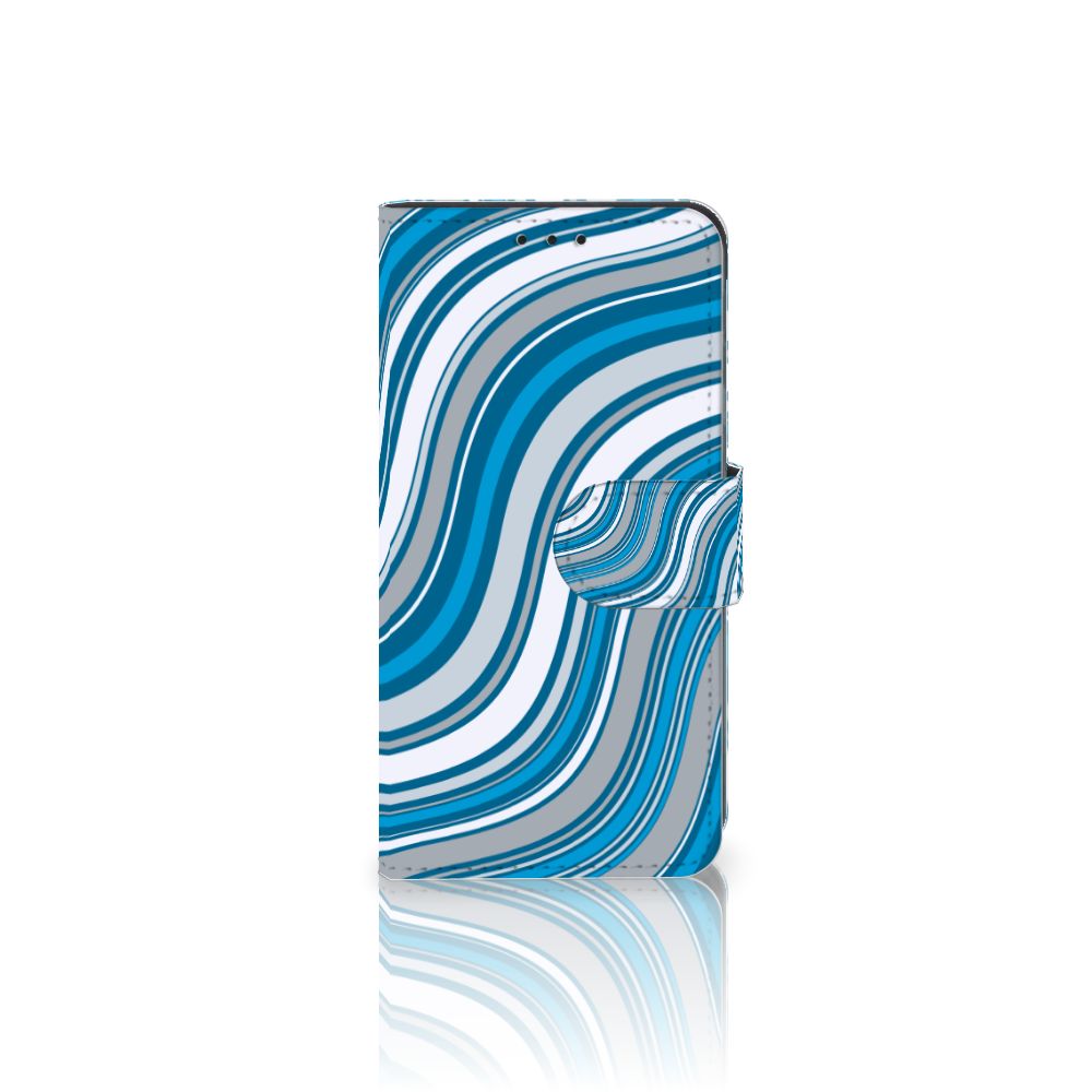 Samsung Galaxy A3 2017 Telefoon Hoesje Waves Blue