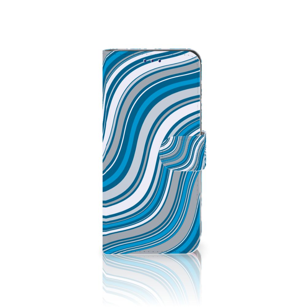 Samsung Galaxy S10 Telefoon Hoesje Waves Blue