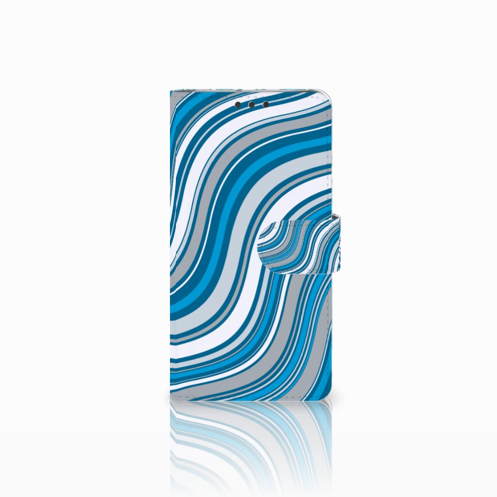LG V30 Telefoon Hoesje Waves Blue
