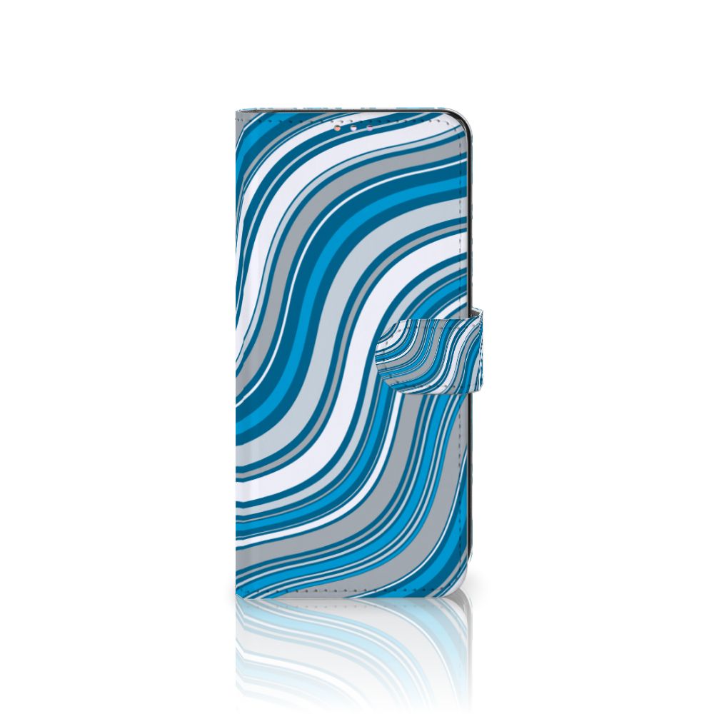 Samsung Galaxy M11 | A11 Telefoon Hoesje Waves Blue
