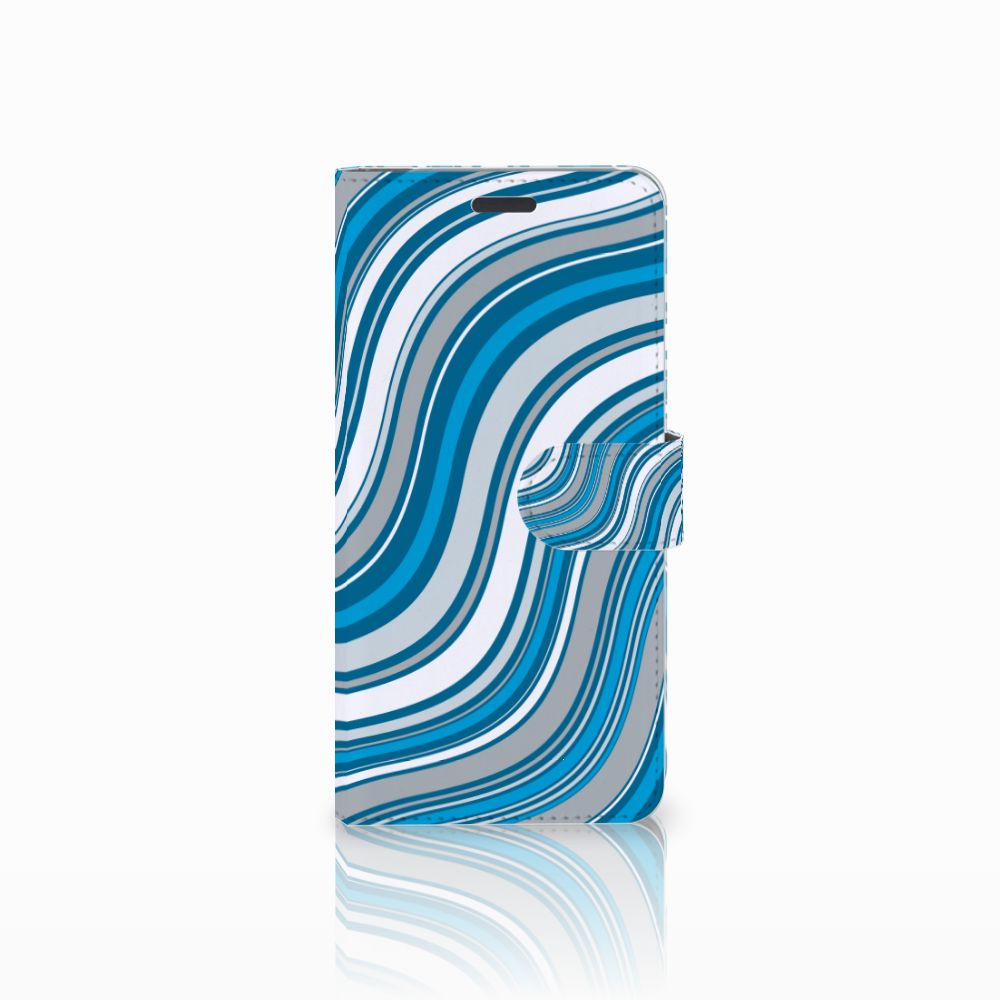 Samsung Galaxy S8 Plus Telefoon Hoesje Waves Blue