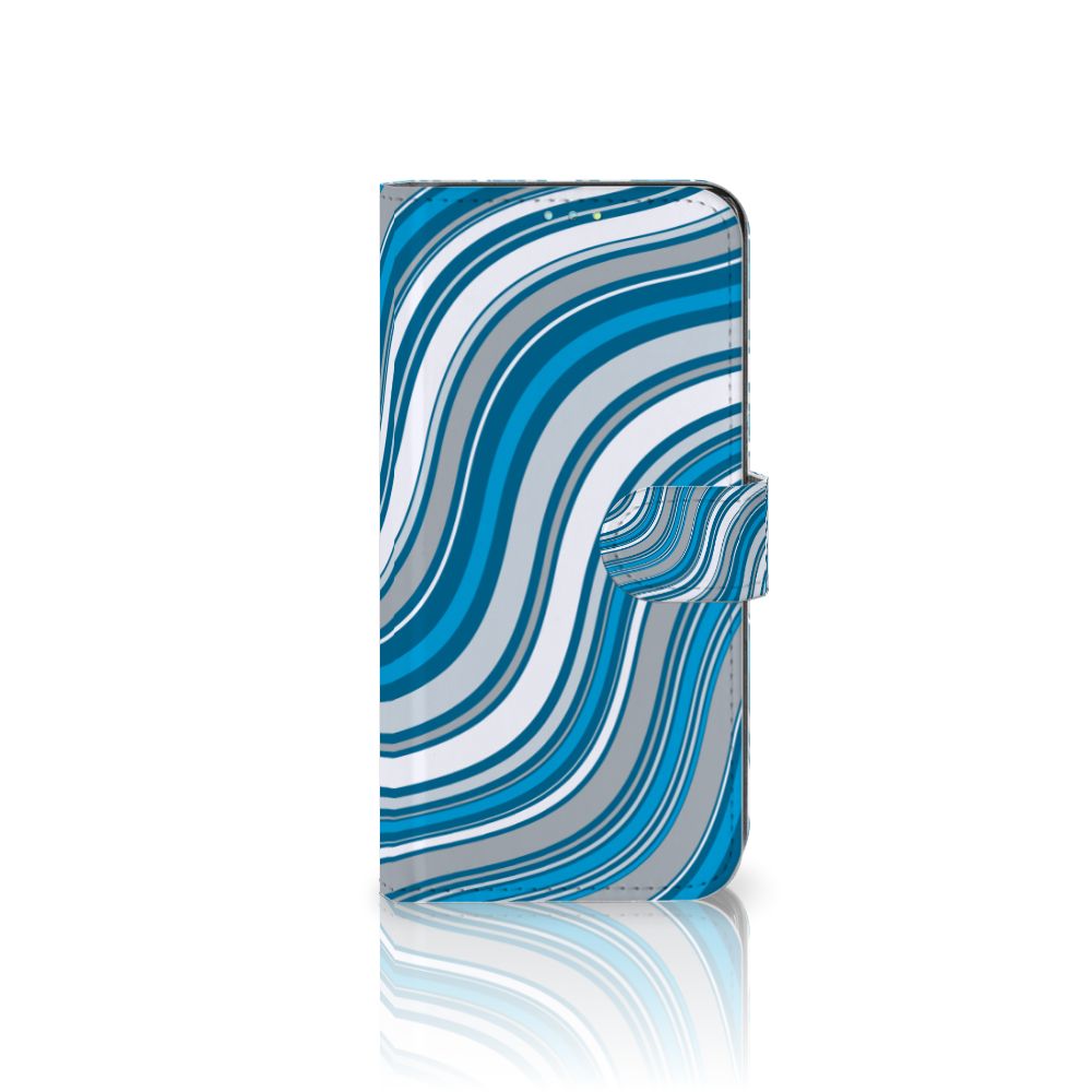 Samsung Galaxy A52 Telefoon Hoesje Waves Blue