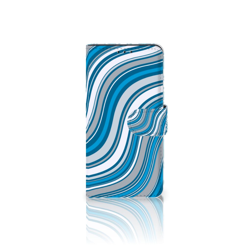 Nokia 1 Plus Telefoon Hoesje Waves Blue