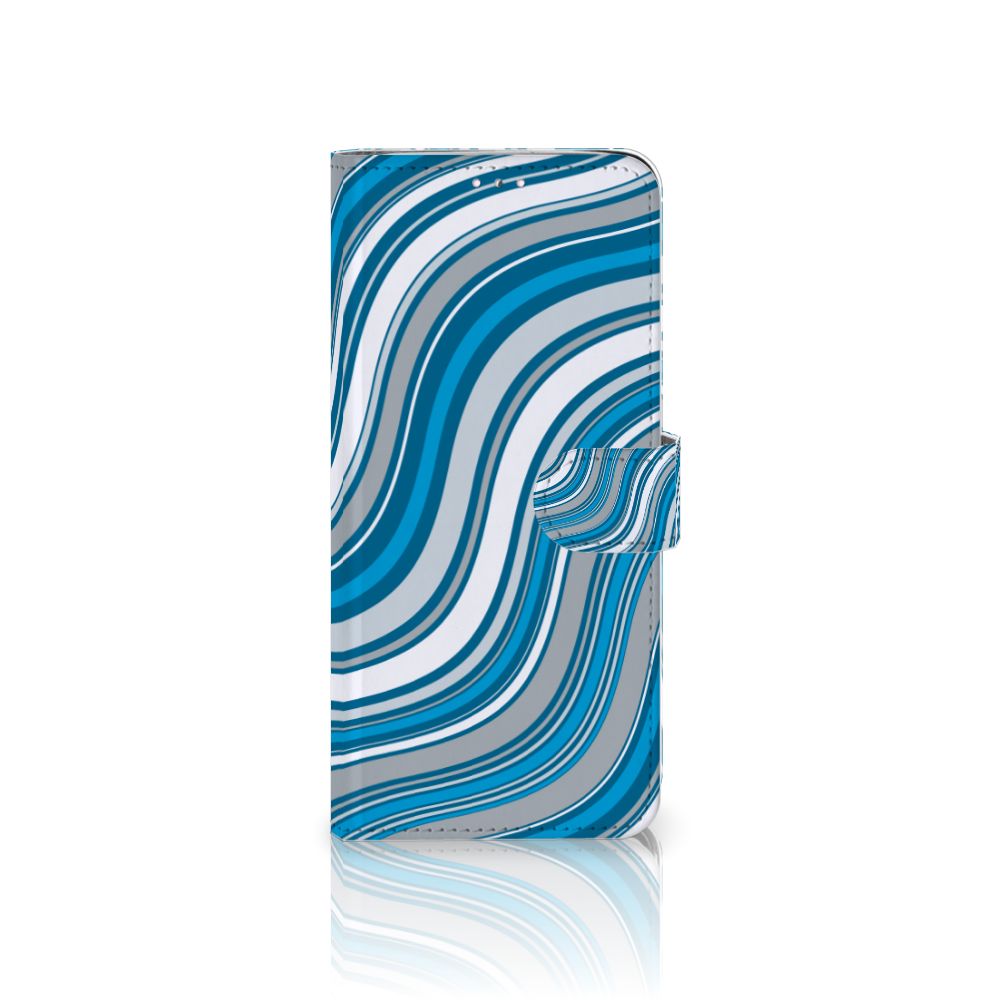 Samsung Note 10 Lite Telefoon Hoesje Waves Blue