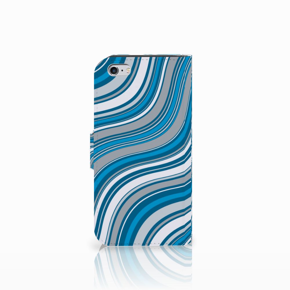 Apple iPhone 6 | 6s Telefoon Hoesje Waves Blue