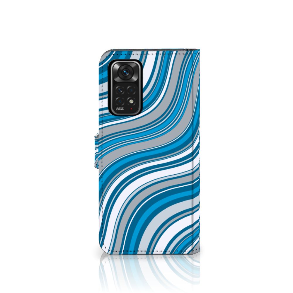 Xiaomi Redmi Note 11 Pro 5G/4G Telefoon Hoesje Waves Blue