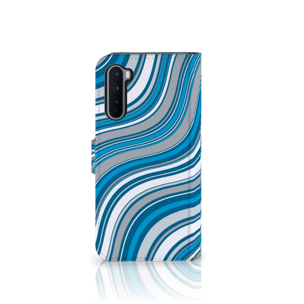 OnePlus Nord Telefoon Hoesje Waves Blue