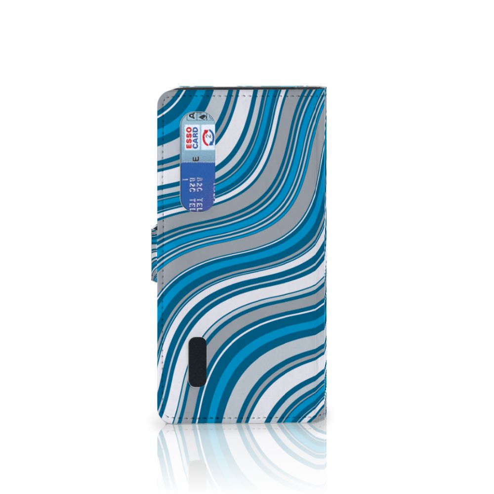 OPPO Find X2 Pro Telefoon Hoesje Waves Blue