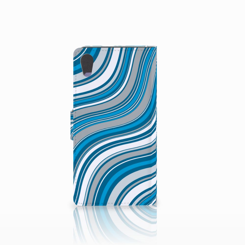 Sony Xperia XA1 Telefoon Hoesje Waves Blue