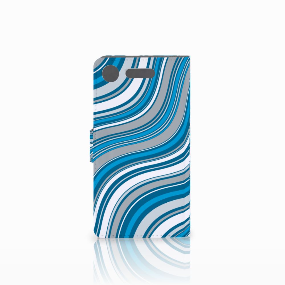 Sony Xperia XZ1 Telefoon Hoesje Waves Blue
