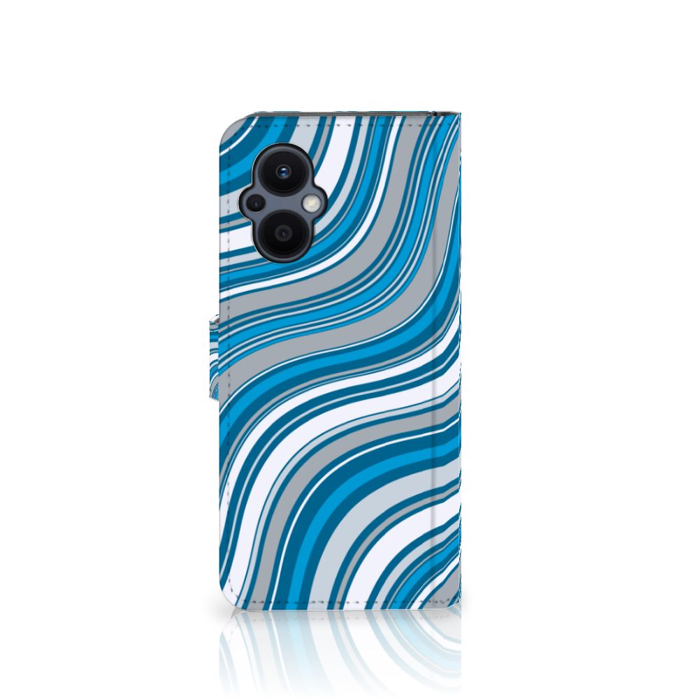 OPPO Reno 8 Lite | OnePlus Nord N20 Telefoon Hoesje Waves Blue