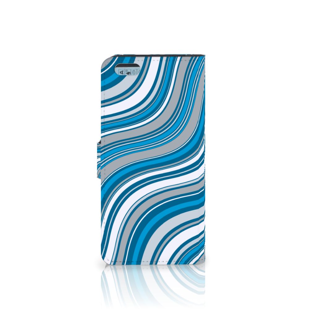 Apple iPhone 6 Plus | 6s Plus Telefoon Hoesje Waves Blue