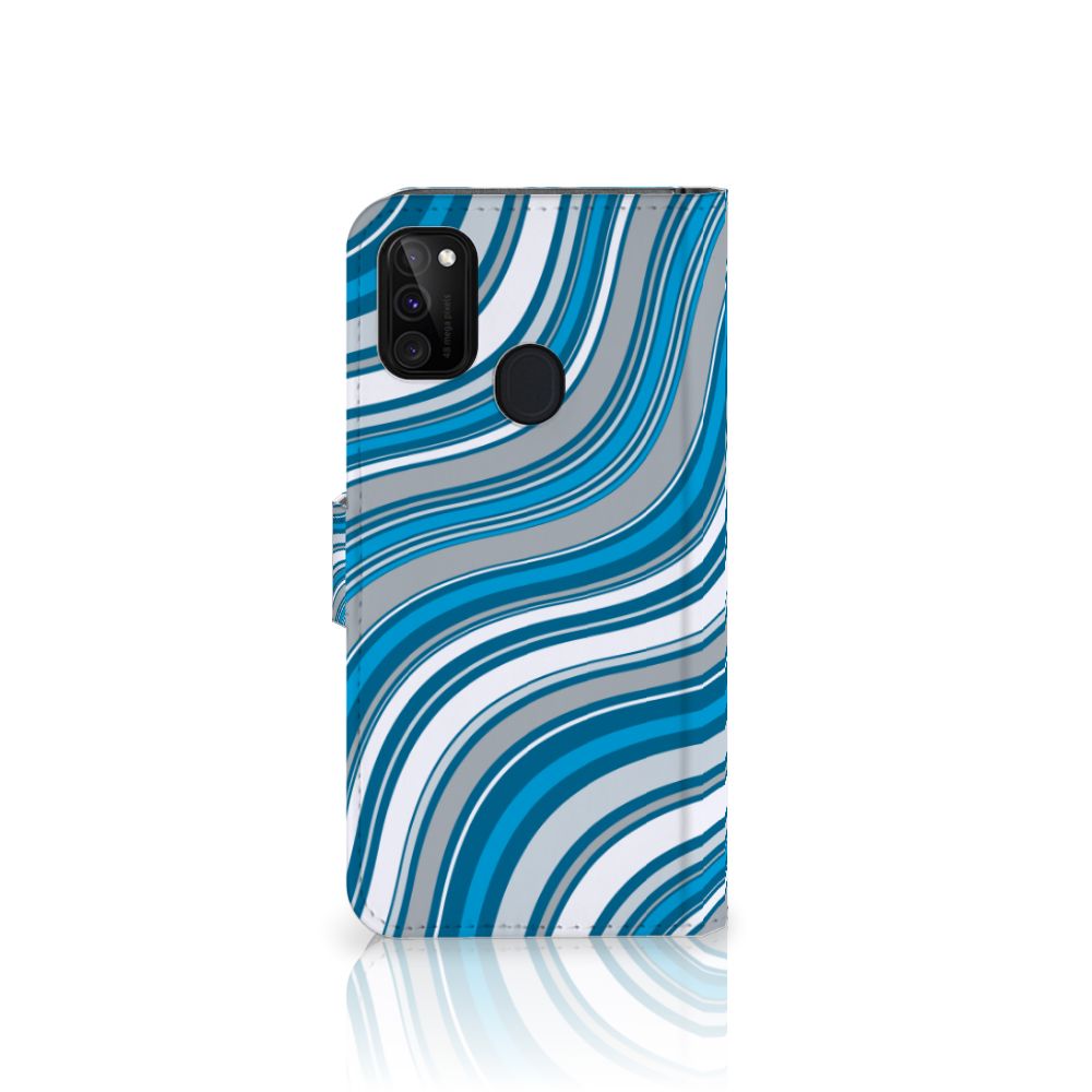 Samsung Galaxy M21 | M30s Telefoon Hoesje Waves Blue