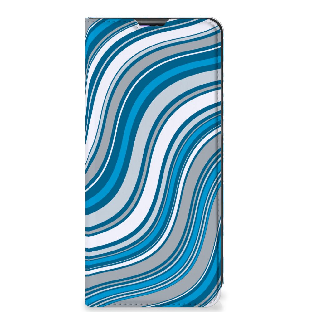 Samsung Galaxy A31 Hoesje met Magneet Waves Blue
