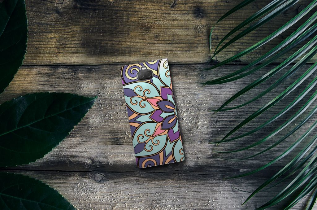 Sony Xperia 10 Smart Cover Purple Flower