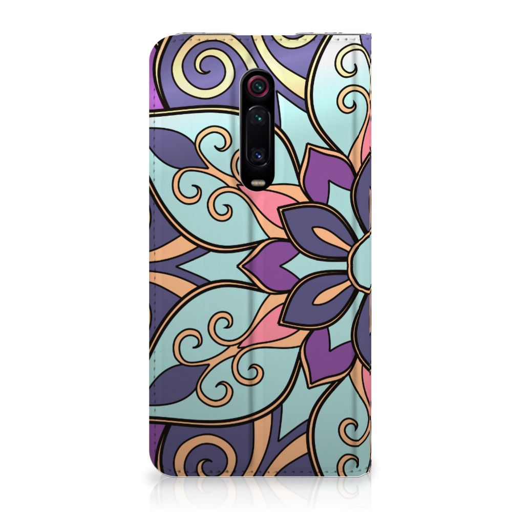 Xiaomi Redmi K20 Pro Smart Cover Purple Flower