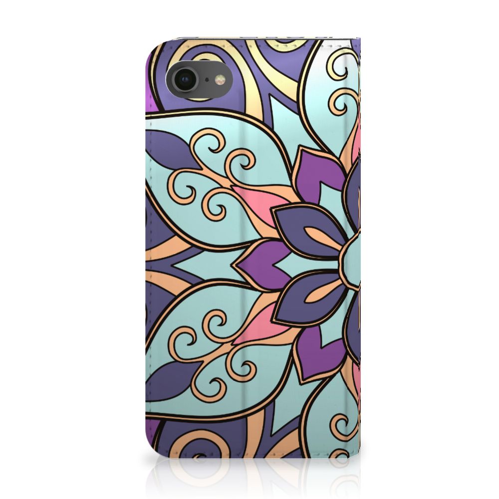 iPhone 7 | 8 | SE (2020) | SE (2022) Smart Cover Purple Flower
