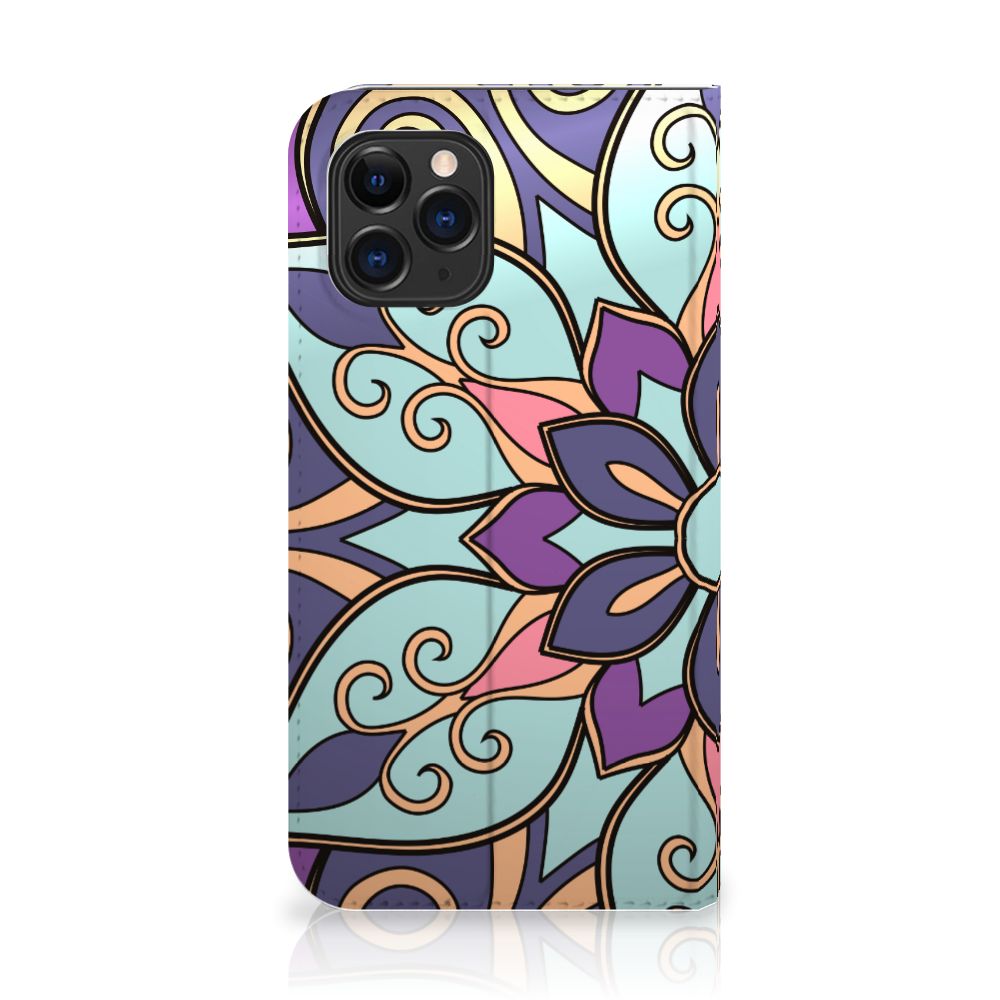 Apple iPhone 11 Pro Smart Cover Purple Flower