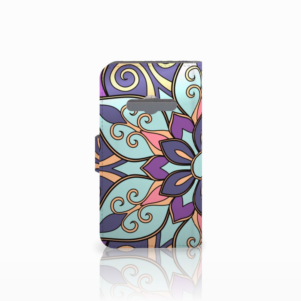Samsung Galaxy Xcover 3 | Xcover 3 VE Hoesje Purple Flower