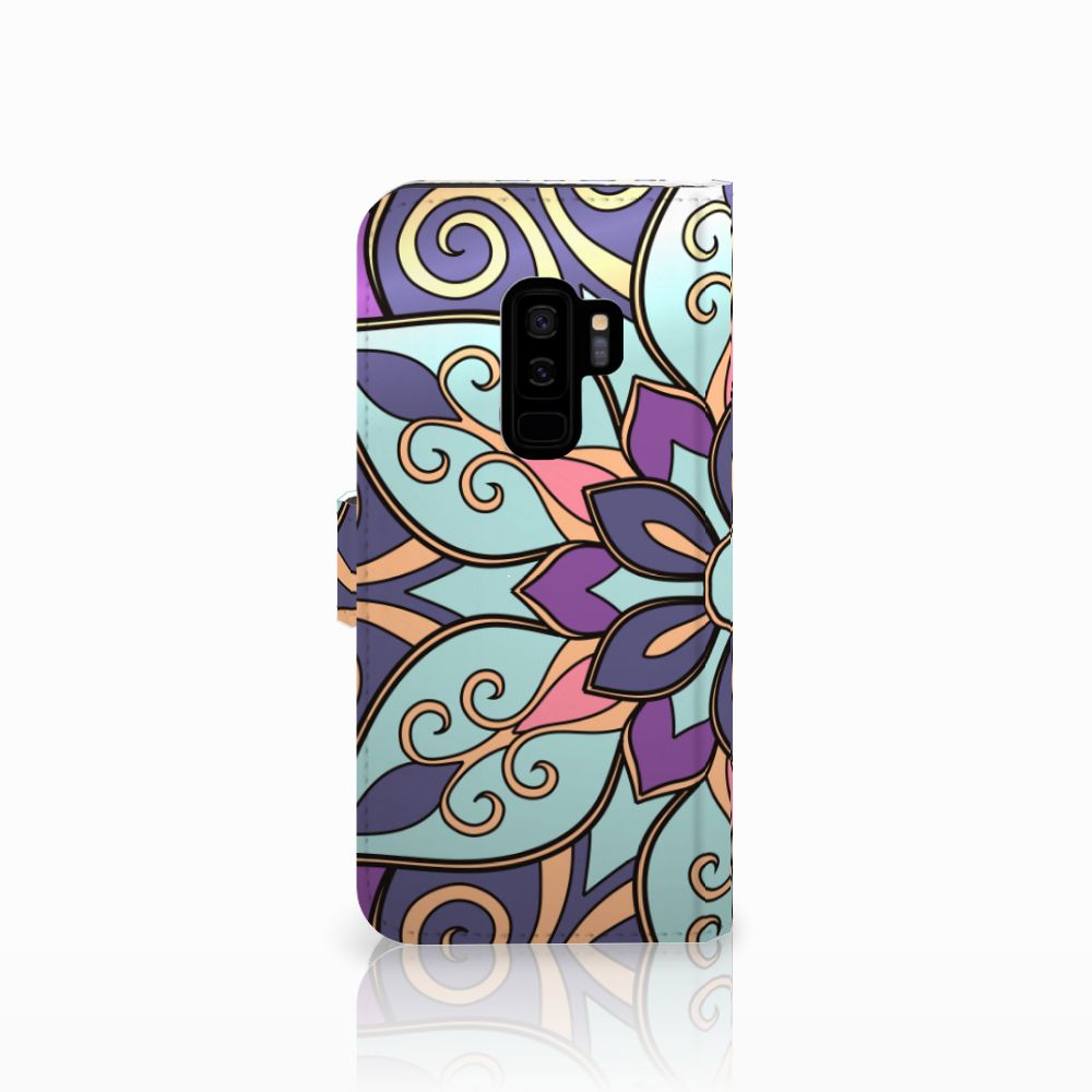 Samsung Galaxy S9 Plus Hoesje Purple Flower