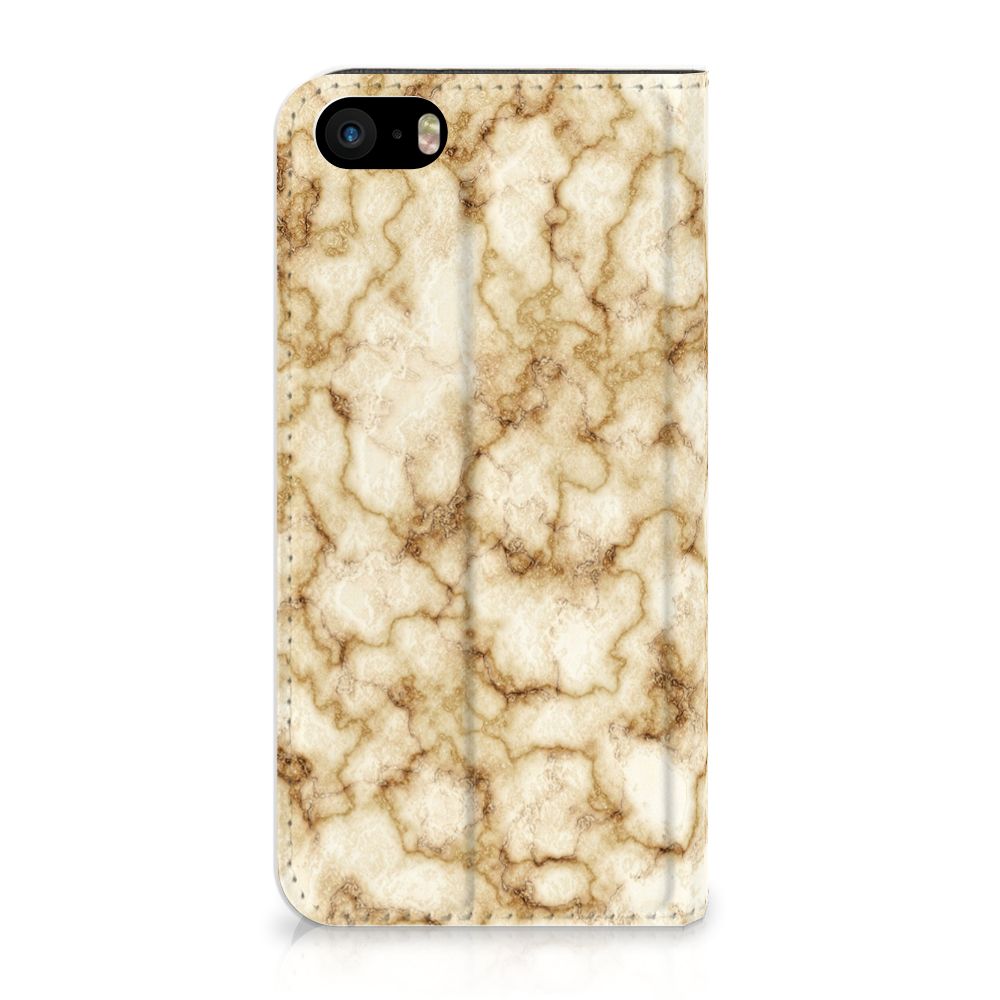 iPhone SE|5S|5 Standcase Marmer Goud