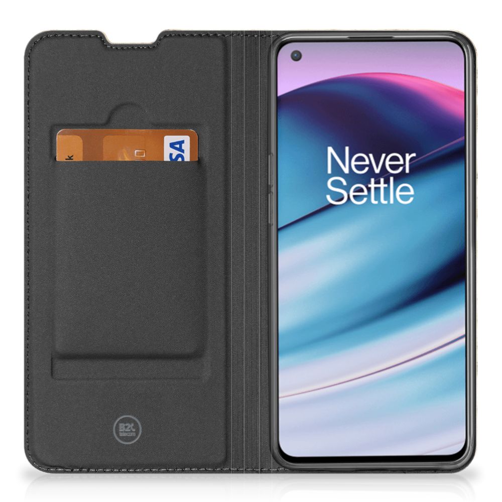 OnePlus Nord CE 5G Standcase Marmer Goud