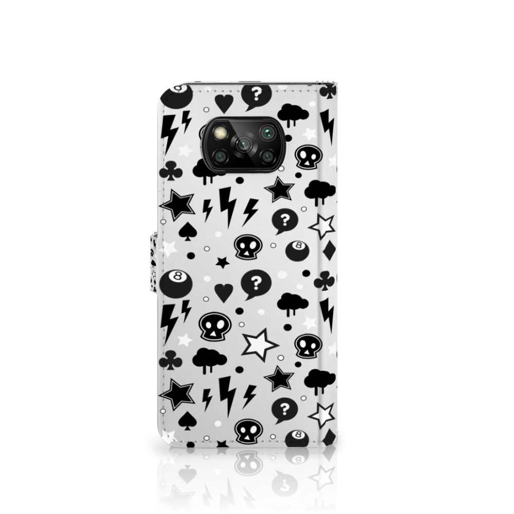 Telefoonhoesje met Naam Xiaomi Poco X3 | Poco X3 Pro Silver Punk