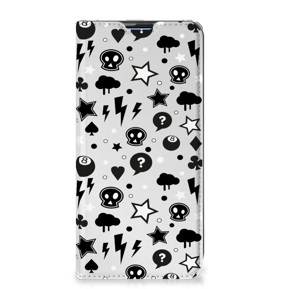 Mobiel BookCase Xiaomi Mi 9T Pro Silver Punk