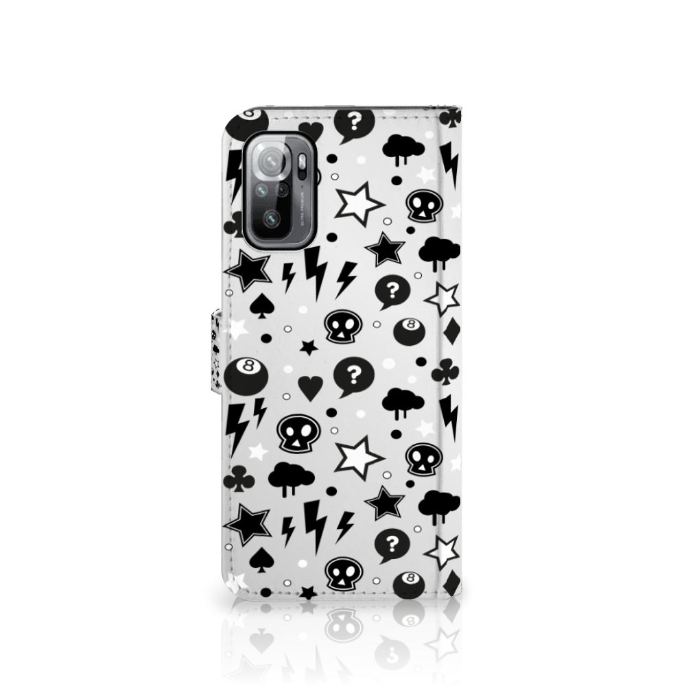 Telefoonhoesje met Naam Xiaomi Redmi Note 10/10T 5G | Poco M3 Pro Silver Punk