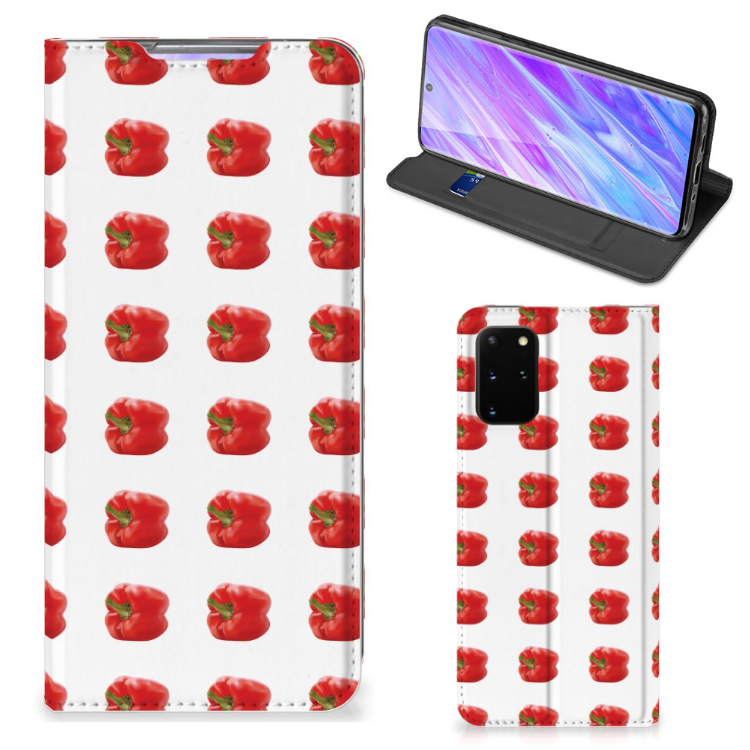 Samsung Galaxy S20 Plus Flip Style Cover Paprika Red