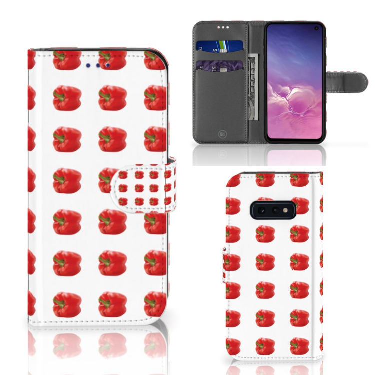 Samsung Galaxy S10e Book Cover Paprika Red