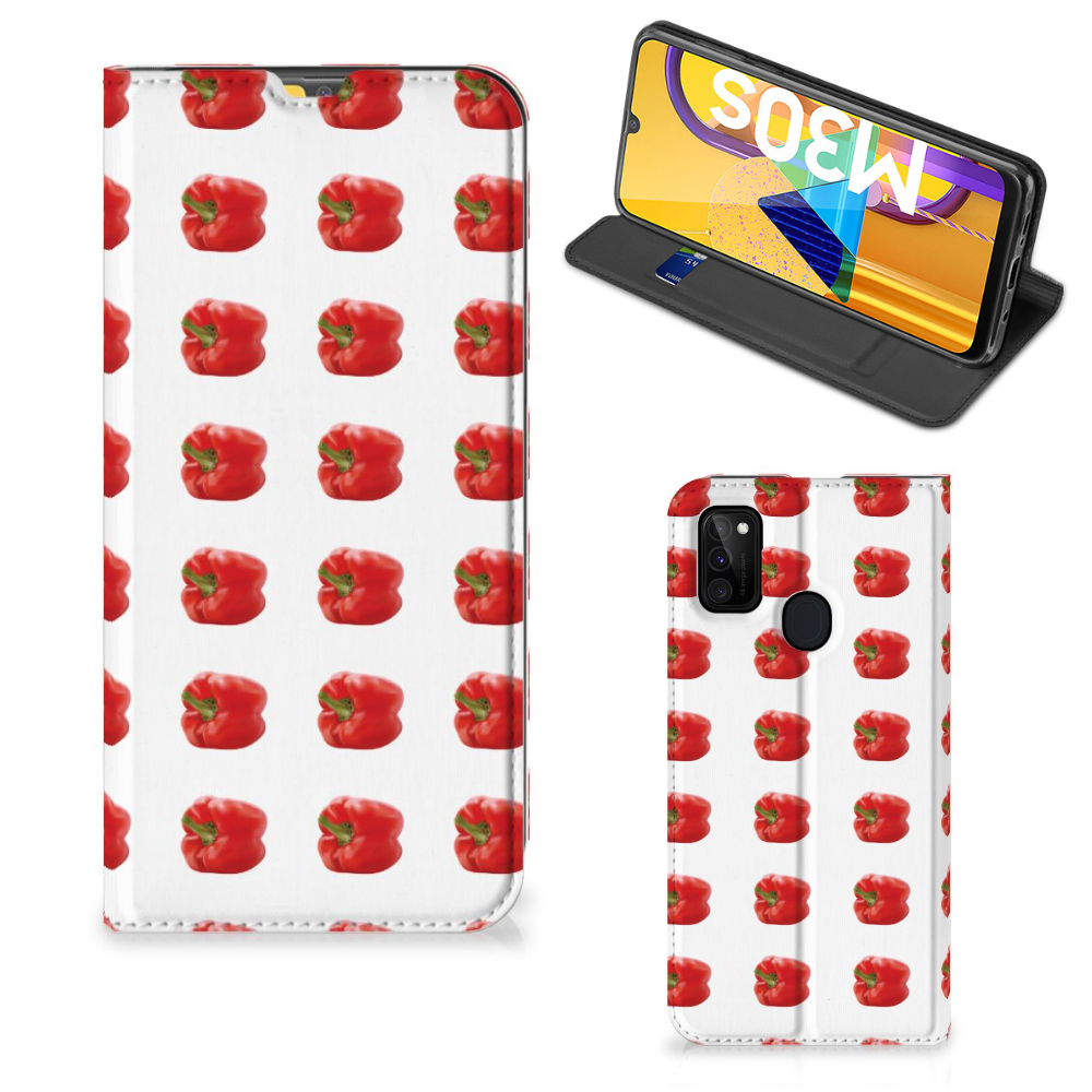 Samsung Galaxy M30s | M21 Flip Style Cover Paprika Red