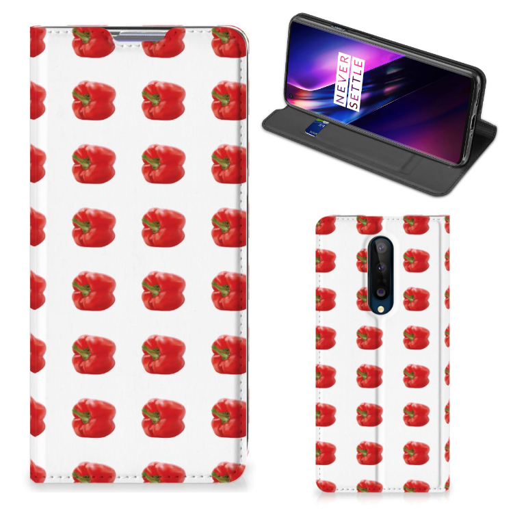 OnePlus 8 Flip Style Cover Paprika Red