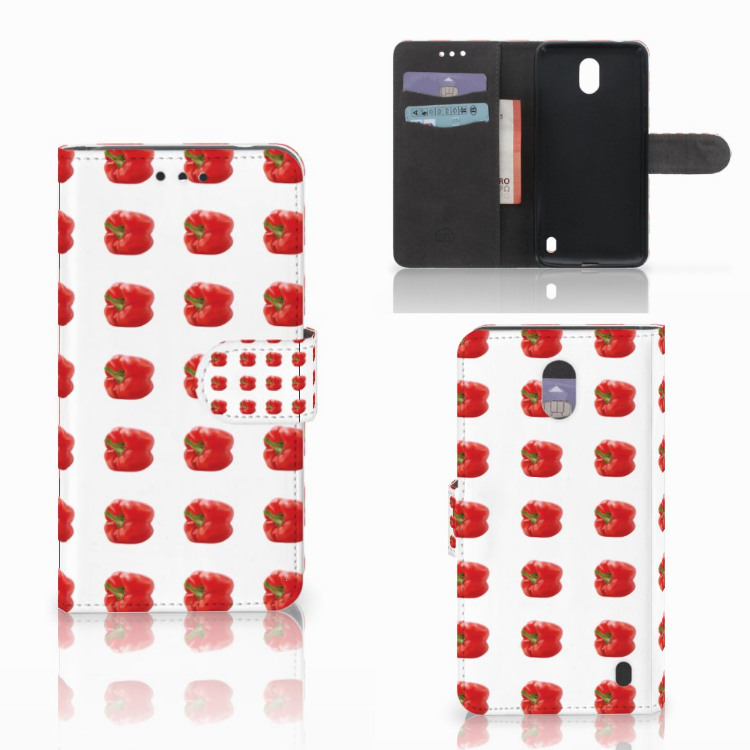 Nokia 2 Book Cover Paprika Red