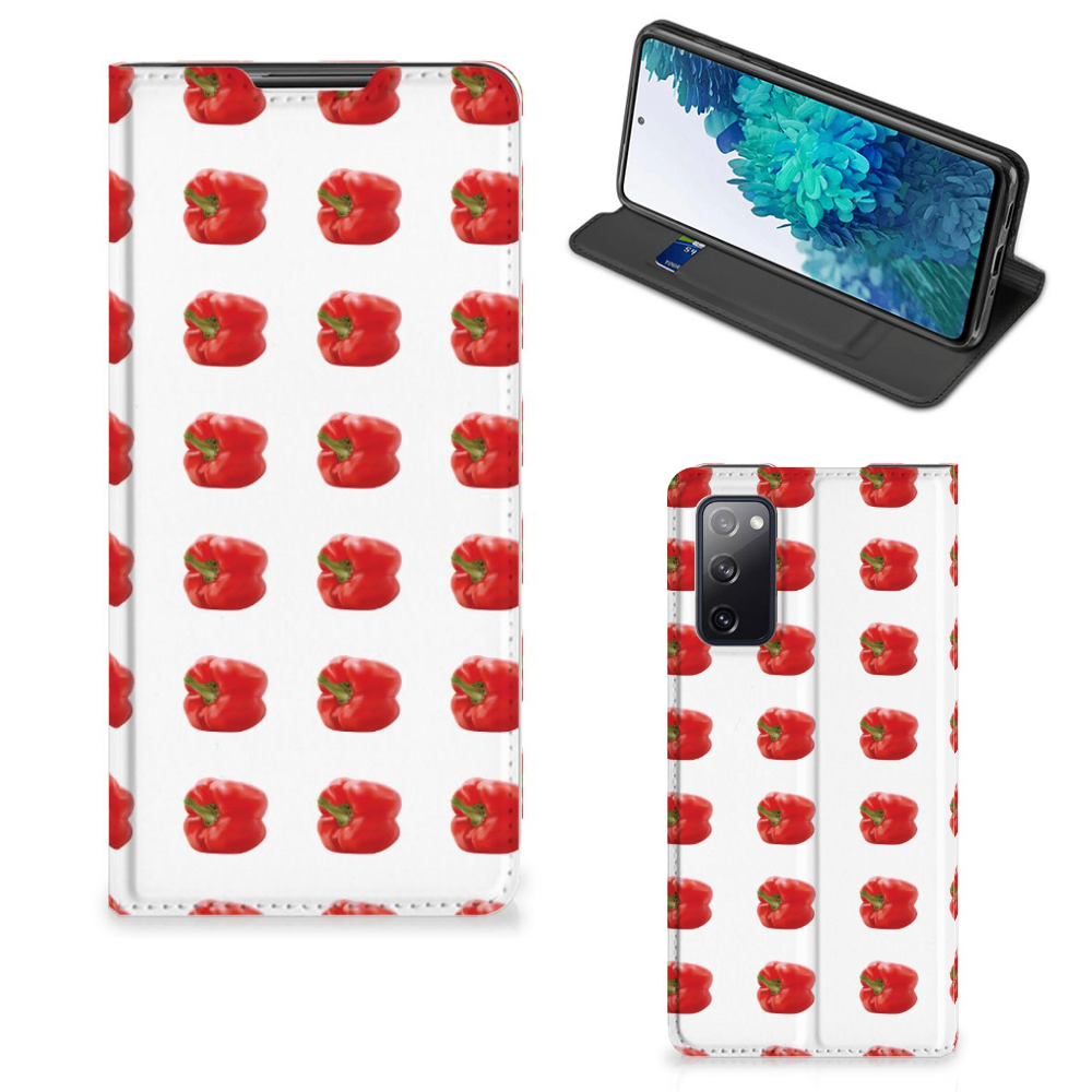 Samsung Galaxy S20 FE Flip Style Cover Paprika Red