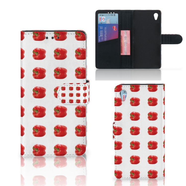 Sony Xperia Z3 Book Cover Paprika Red