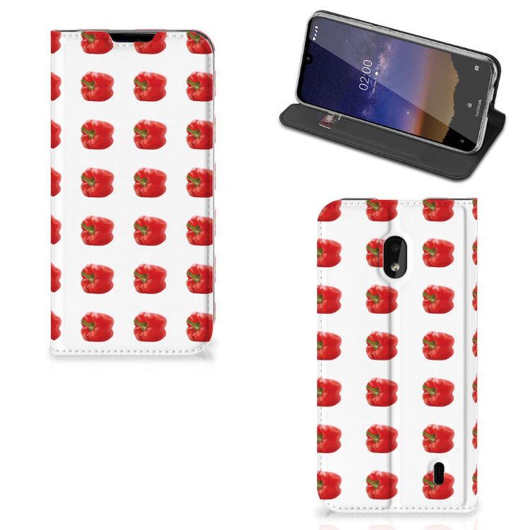 Nokia 2.2 Flip Style Cover Paprika Red