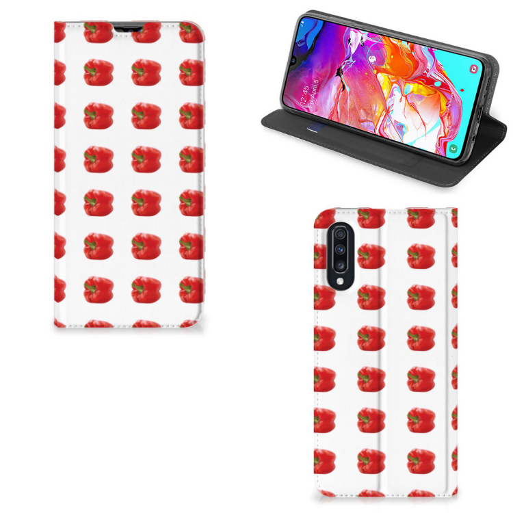 Samsung Galaxy A70 Flip Style Cover Paprika Red