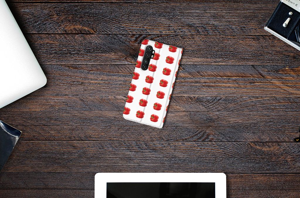 Xiaomi Mi Note 10 Lite Flip Style Cover Paprika Red
