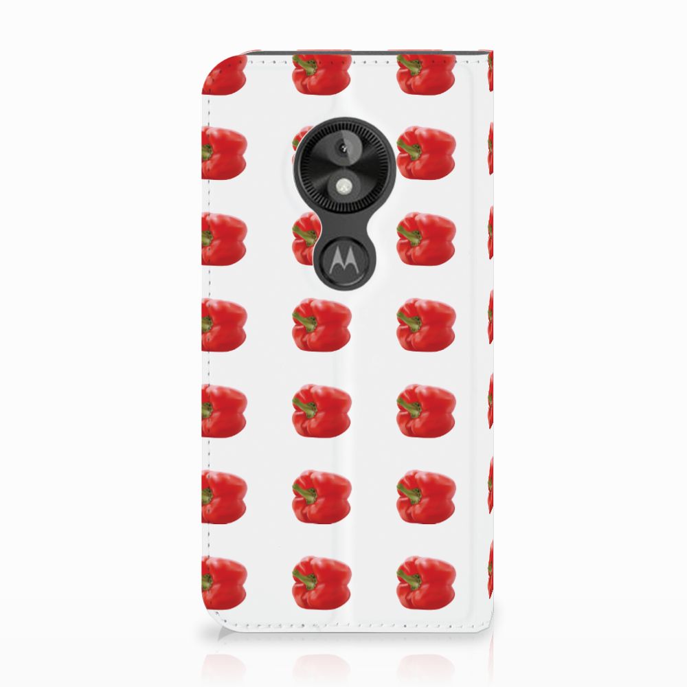 Motorola Moto E5 Play Flip Style Cover Paprika Red