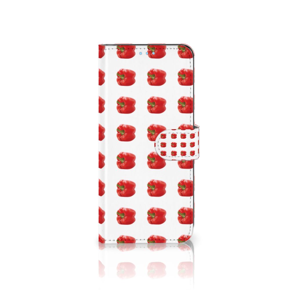 OPPO A74 4G Book Cover Paprika Red