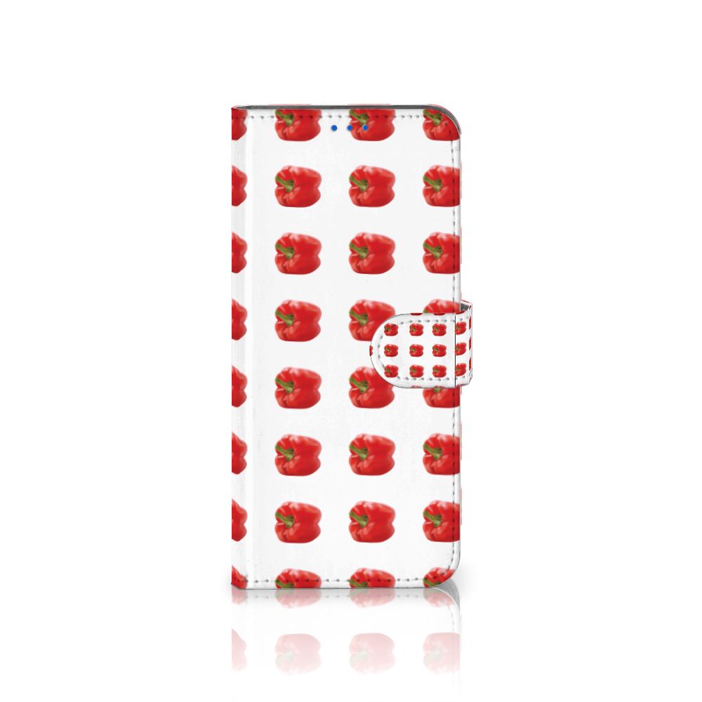 OPPO Reno 6 Pro Plus 5G Book Cover Paprika Red