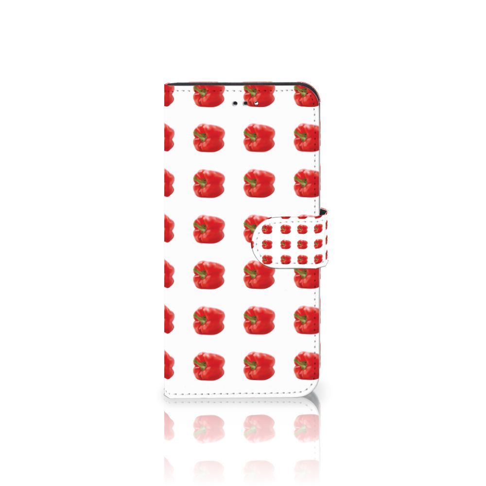 Huawei P Smart Book Cover Paprika Red