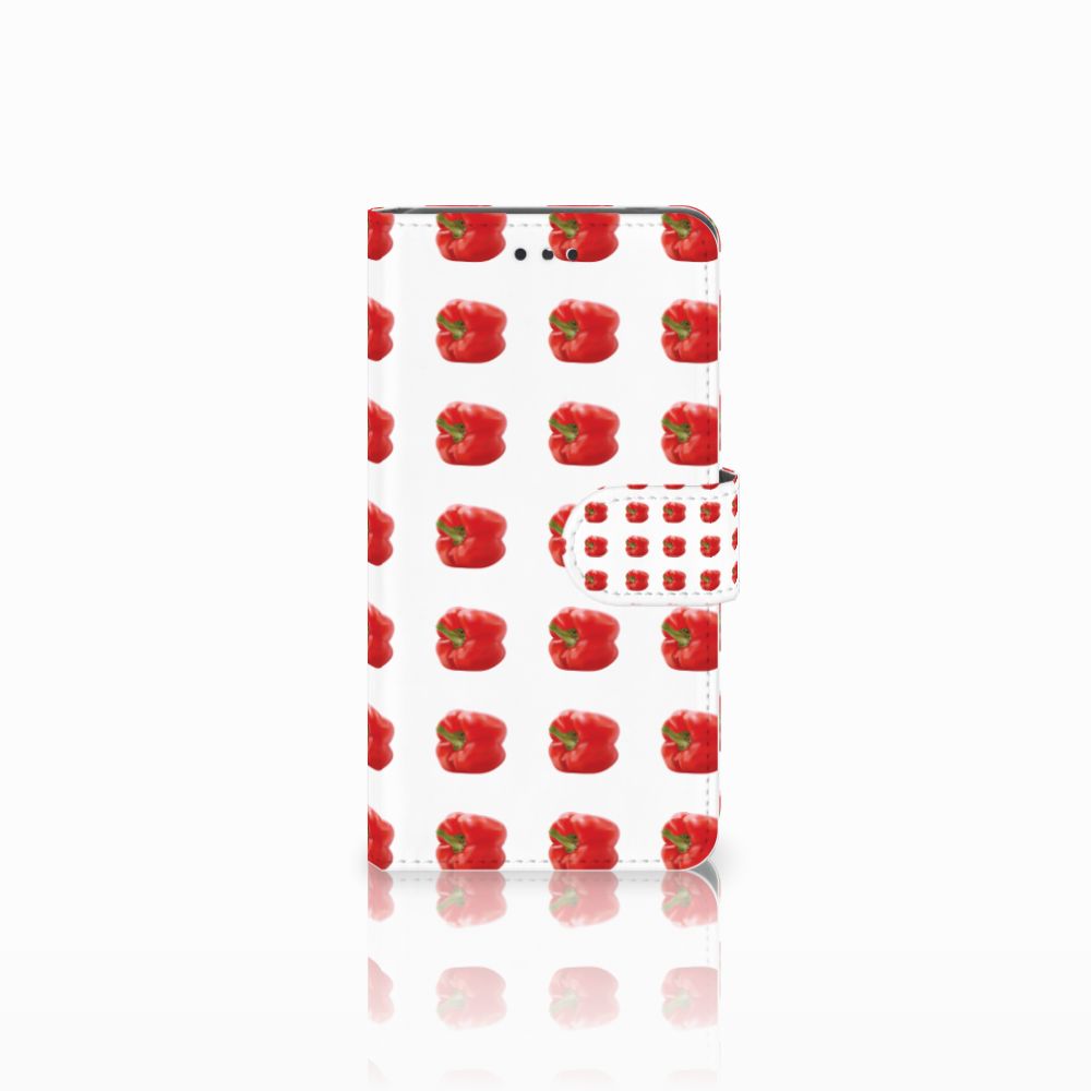 Nokia 7 Book Cover Paprika Red
