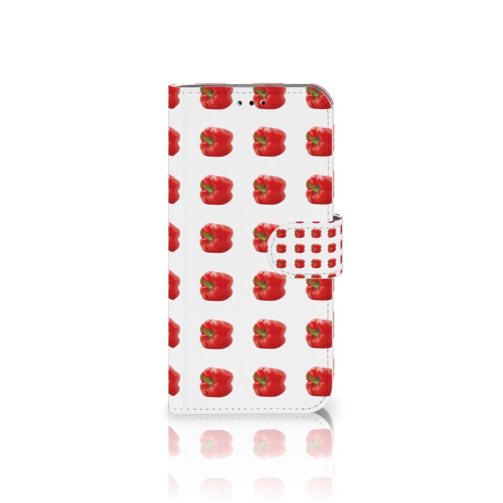 Samsung Galaxy A40 Book Cover Paprika Red