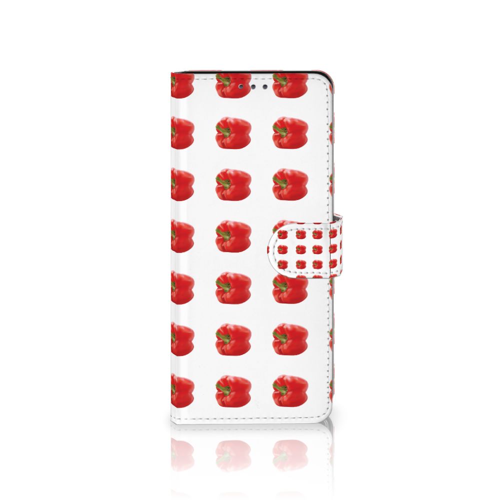 Sony Xperia 5II Book Cover Paprika Red