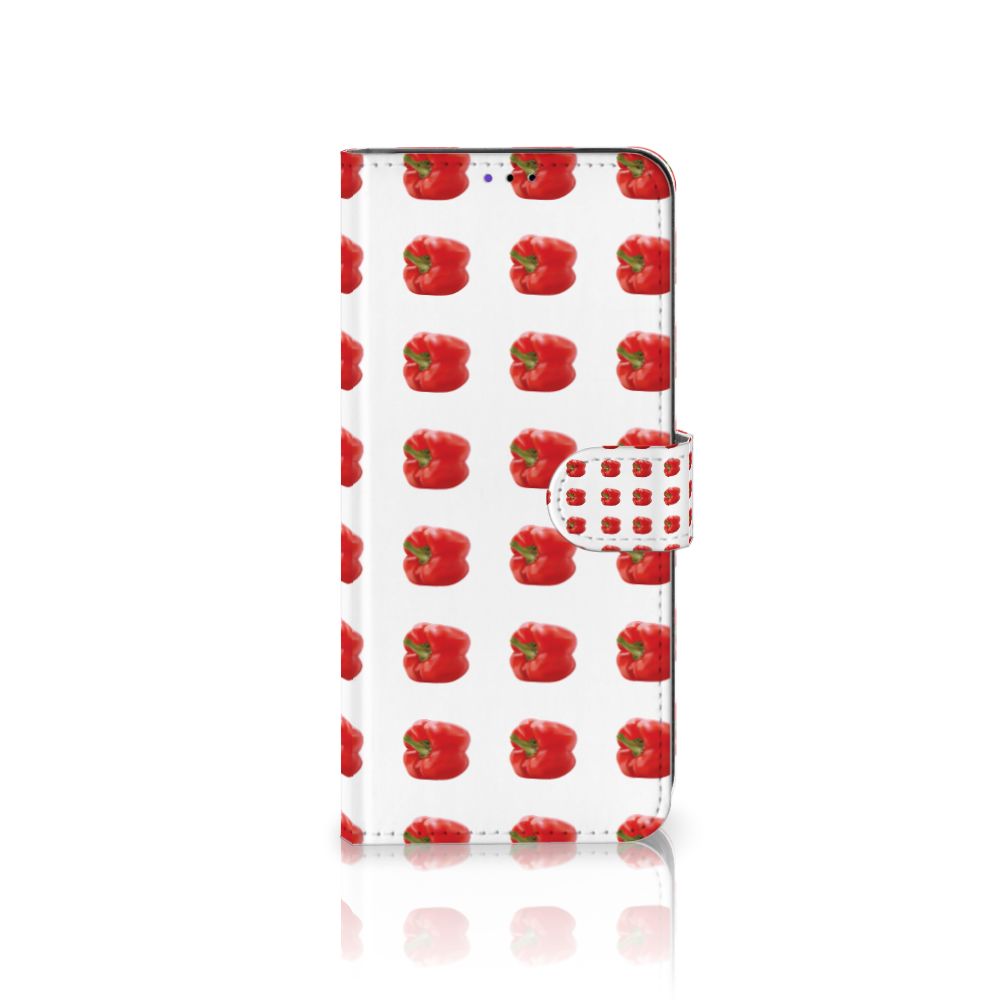 Samsung Galaxy A22 5G Book Cover Paprika Red
